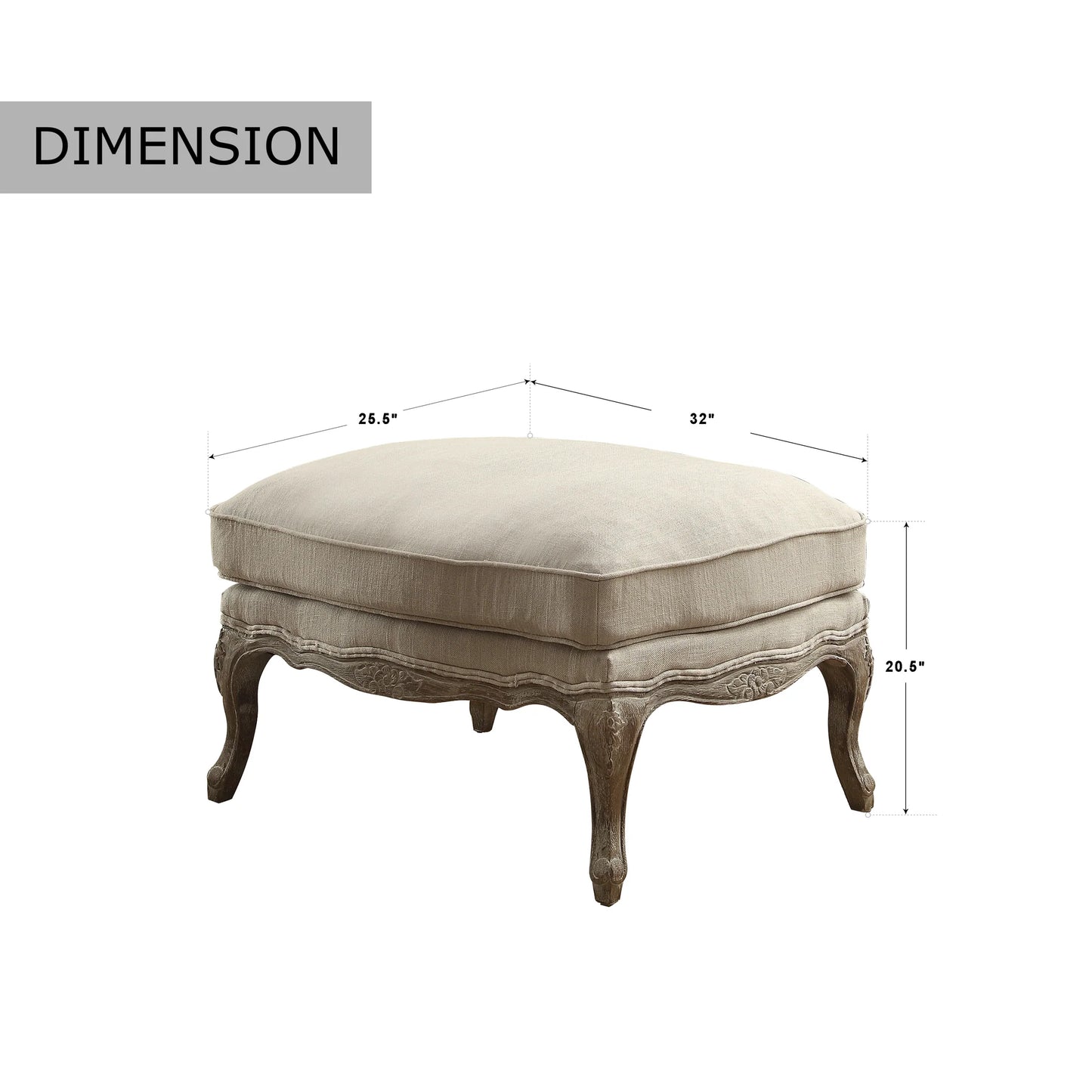 Brooke Ottoman