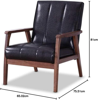 Mid-Century Scandinavian Accent Armchair