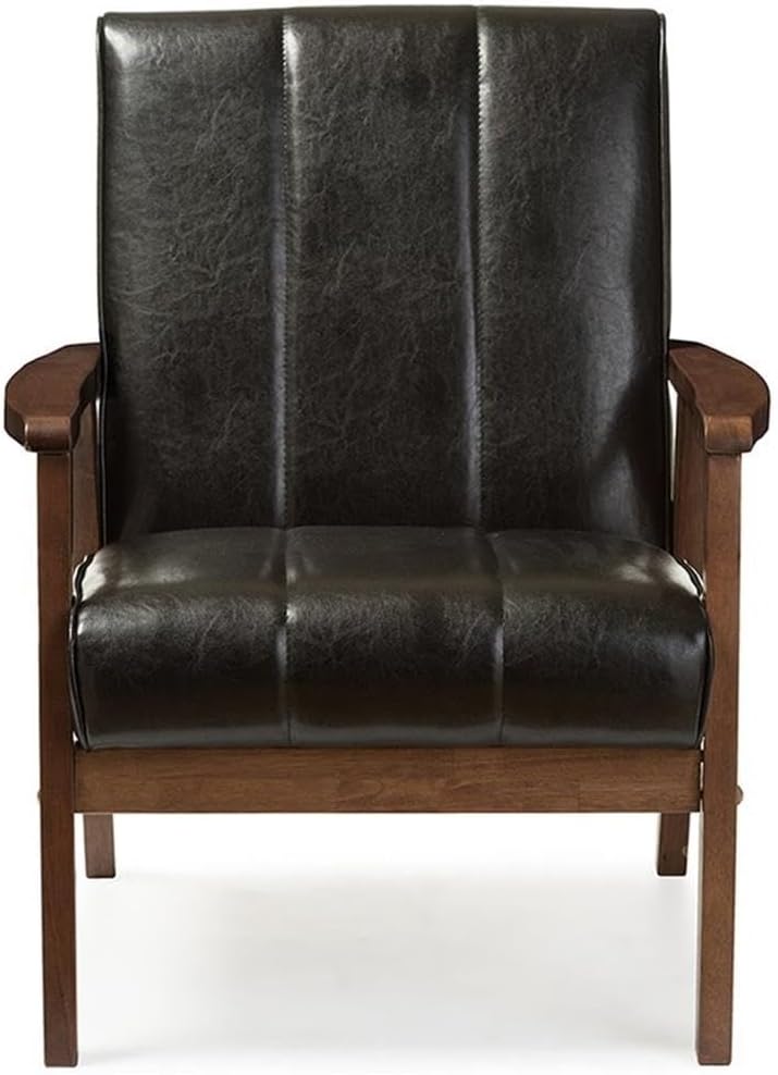 Mid-Century Scandinavian Accent Armchair