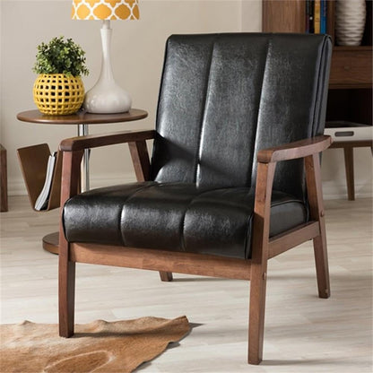 Mid-Century Scandinavian Accent Armchair