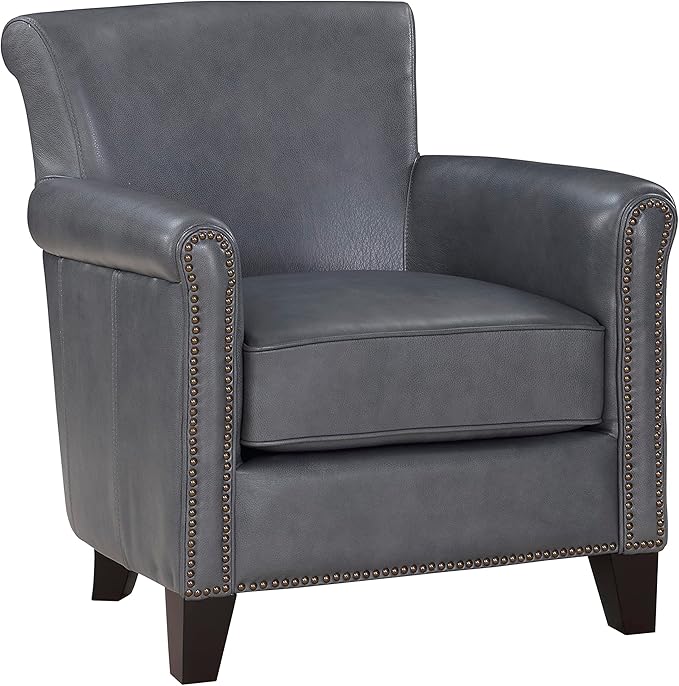 The Lexicon Heritage Top-Grain Leather Club Chair