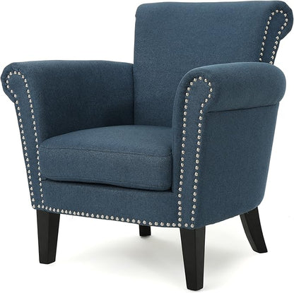 Brice Luxury Scroll Arm Accent Chair