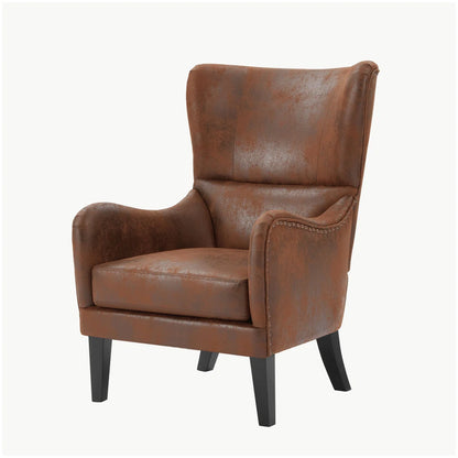 Luxury Wingback Accent Chair