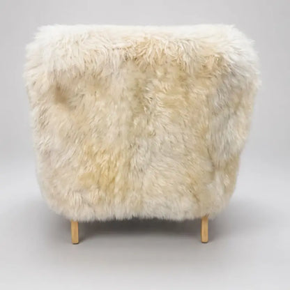 The Wooligan Sheepskin Armchair in Light Rare Breed