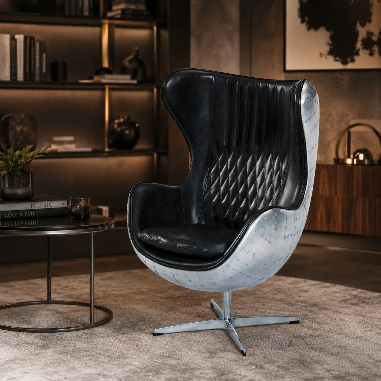 Mid-Century Aviator Tomcat Egg Chair