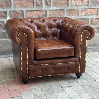Winchester Chesterfield Leather Sofa