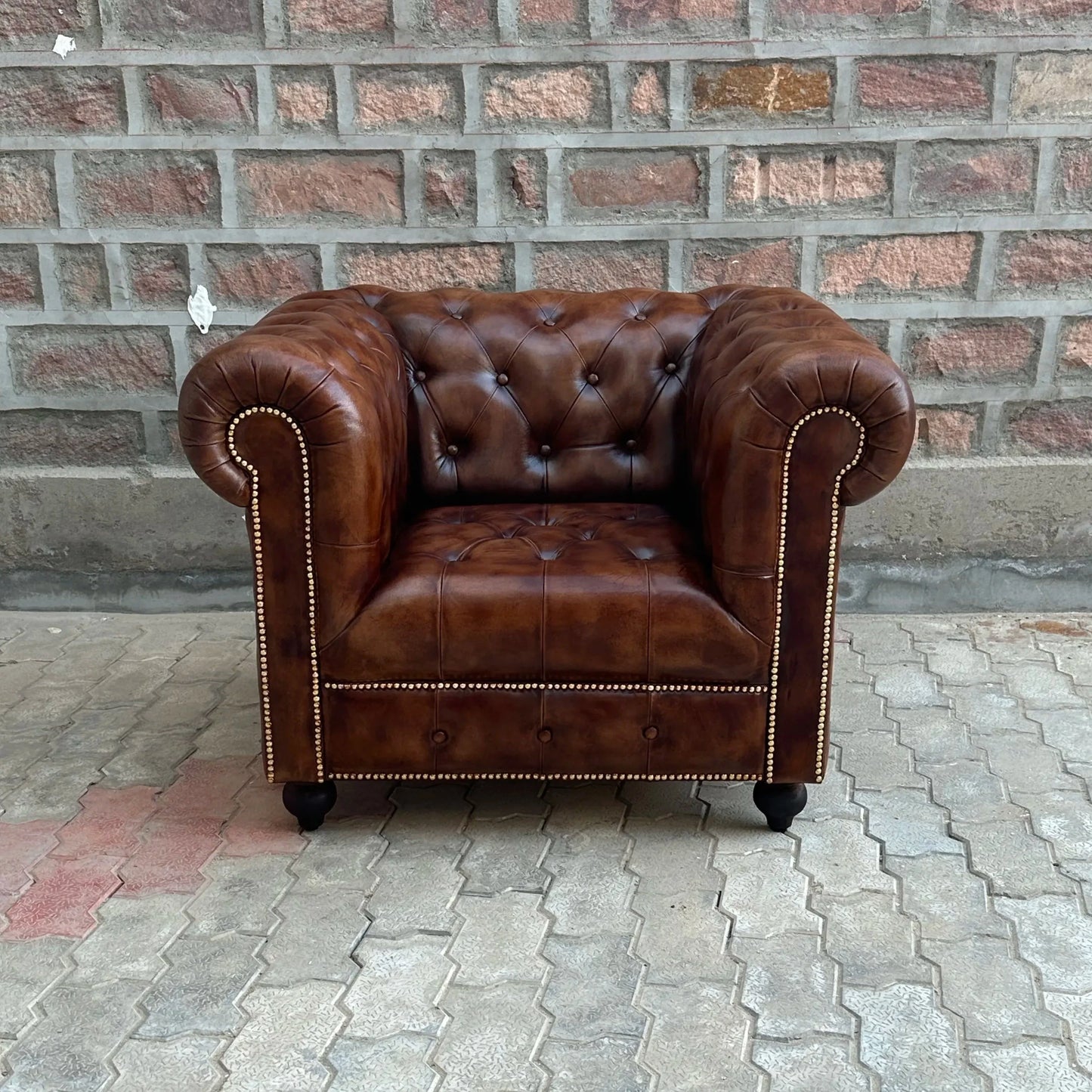 Winchester Chesterfield Leather Sofa