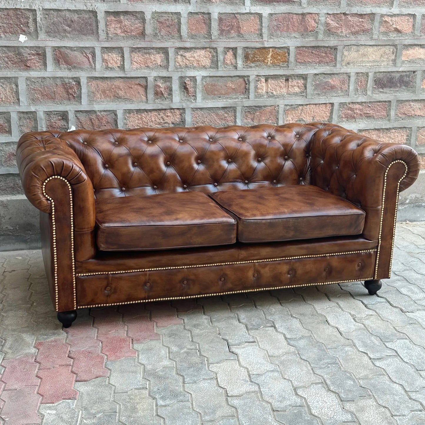 Winchester Chesterfield Leather Sofa