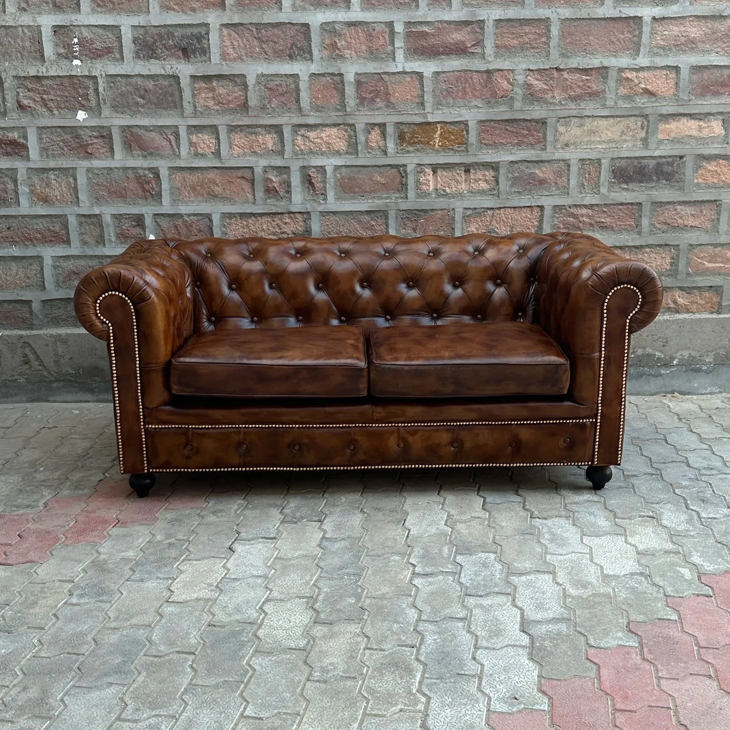 Winchester Chesterfield Leather Sofa