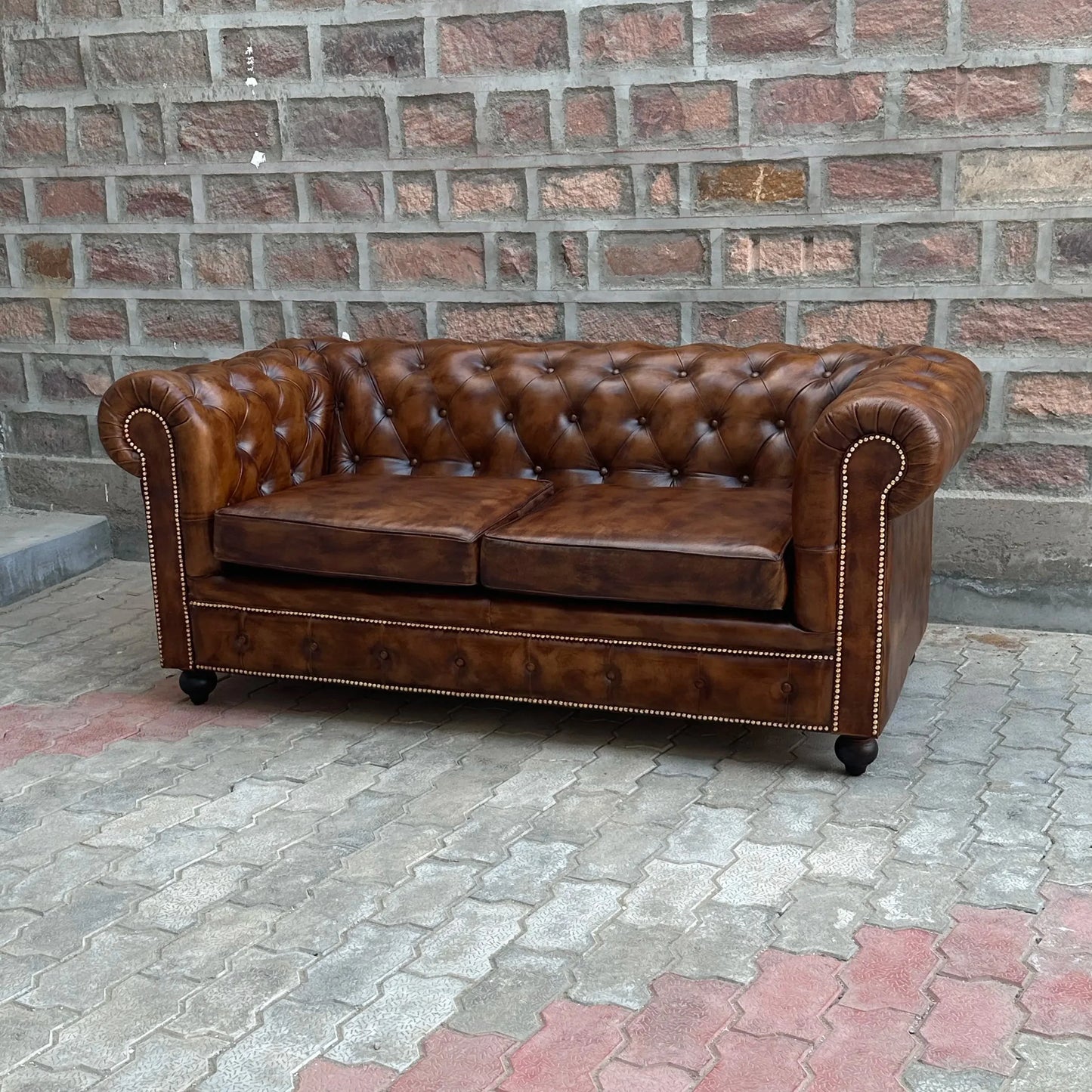 Winchester Chesterfield Leather Sofa