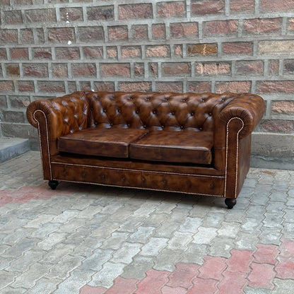 Winchester Chesterfield Leather Sofa