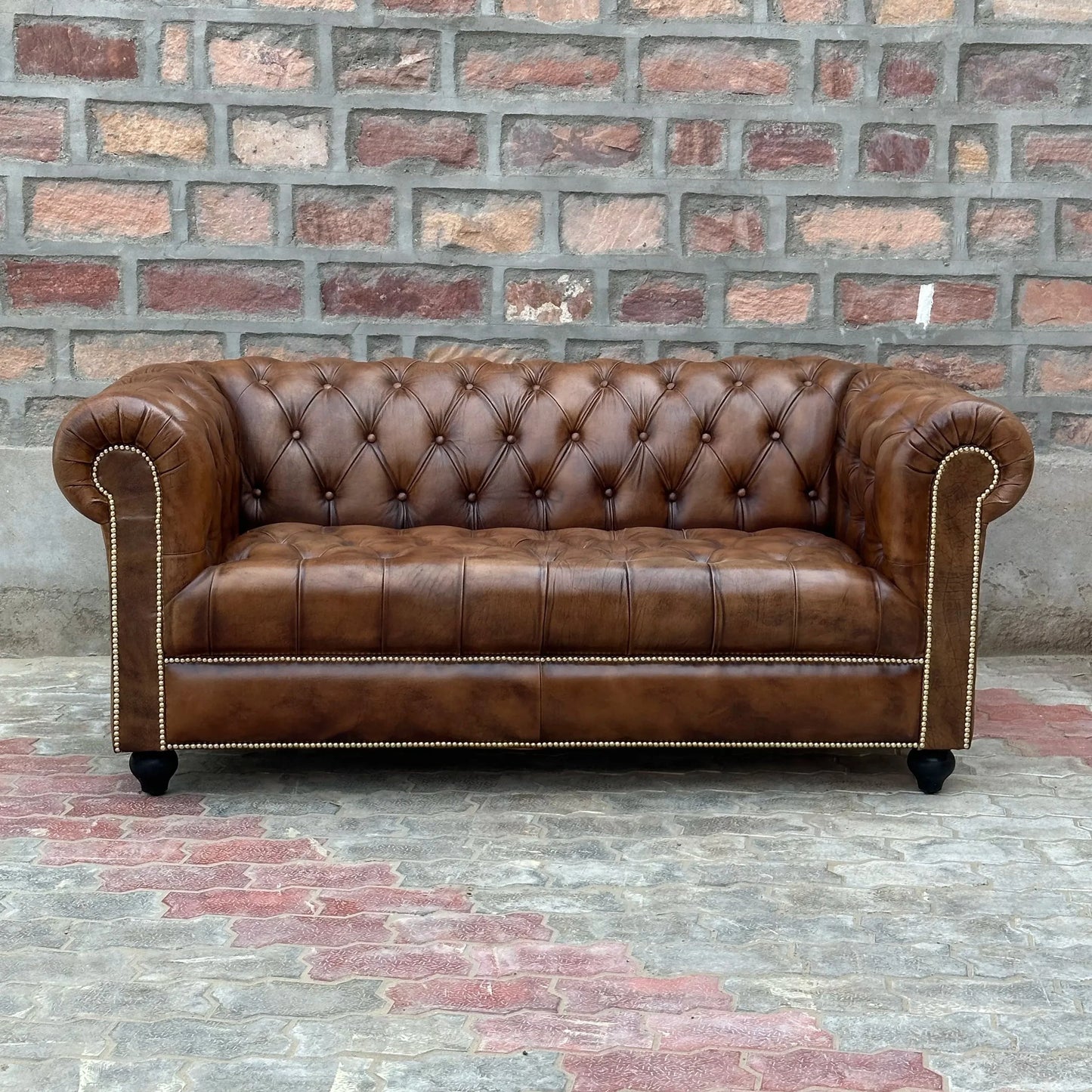 Winchester Chesterfield Leather Sofa