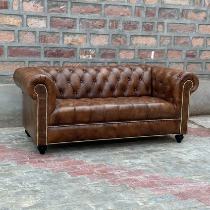 Winchester Chesterfield Leather Sofa