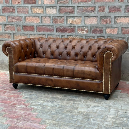 Winchester Chesterfield Leather Sofa