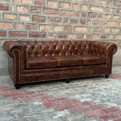 Winchester Chesterfield Leather Sofa