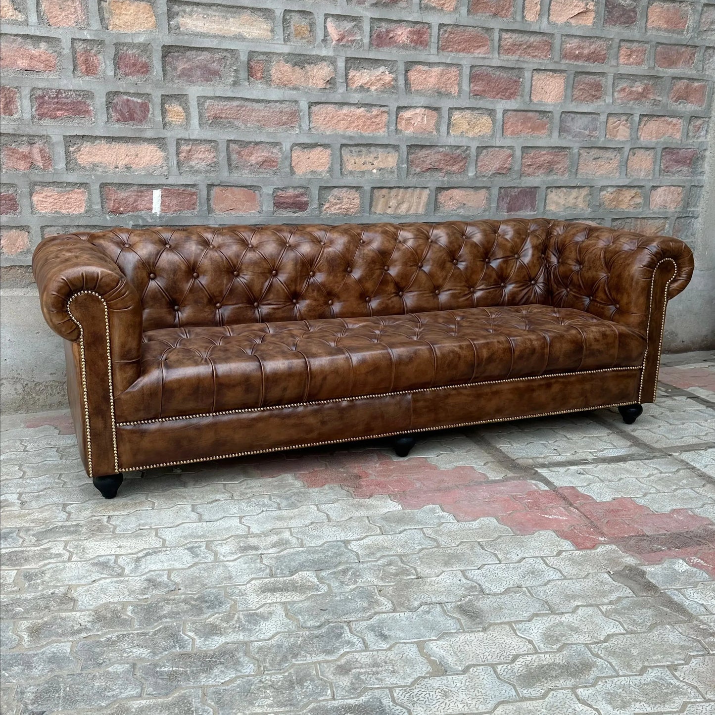 Winchester Chesterfield Leather Sofa