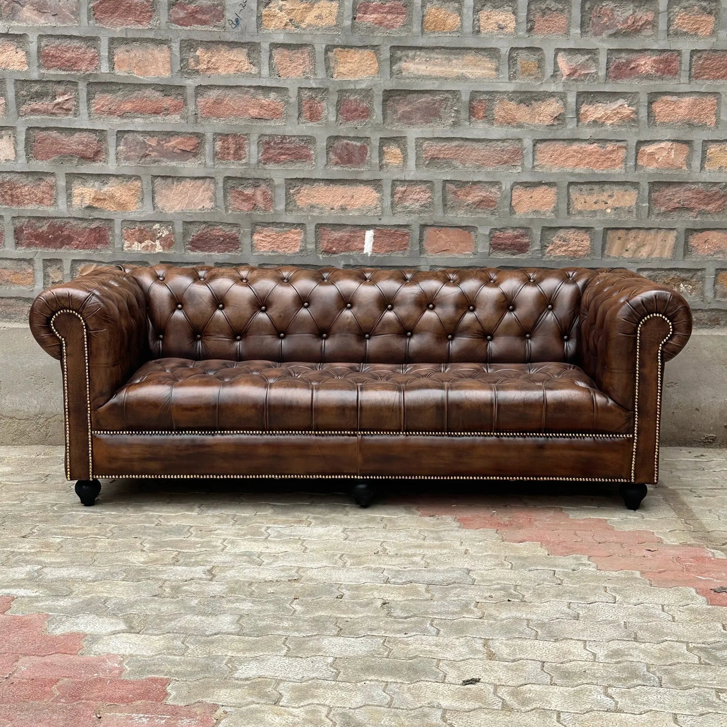 Winchester Chesterfield Leather Sofa