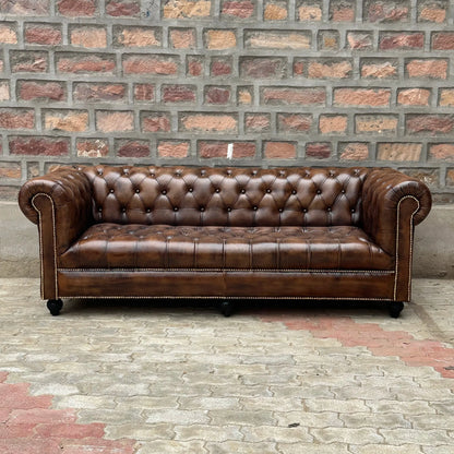 Winchester Chesterfield Leather Sofa