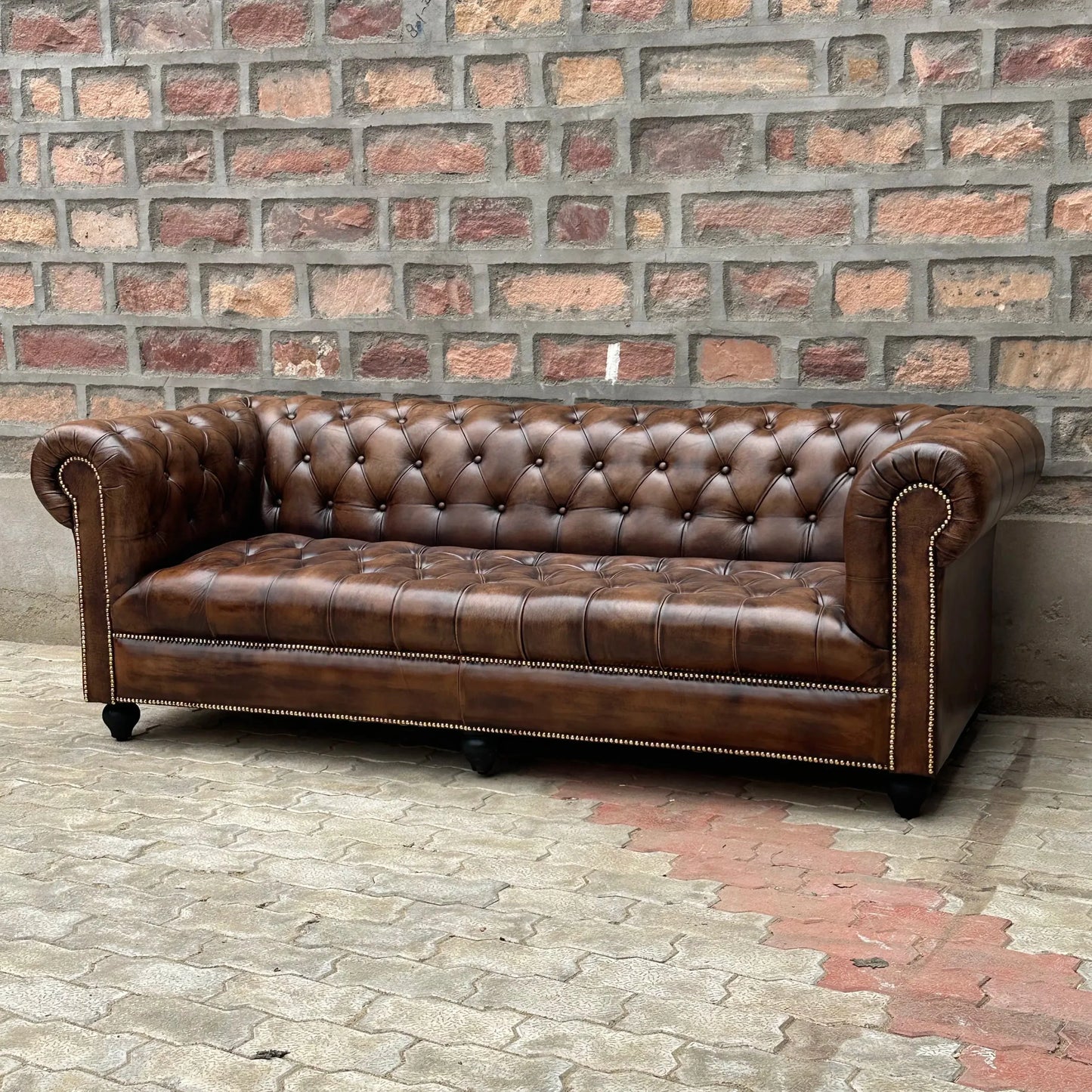 Winchester Chesterfield Leather Sofa