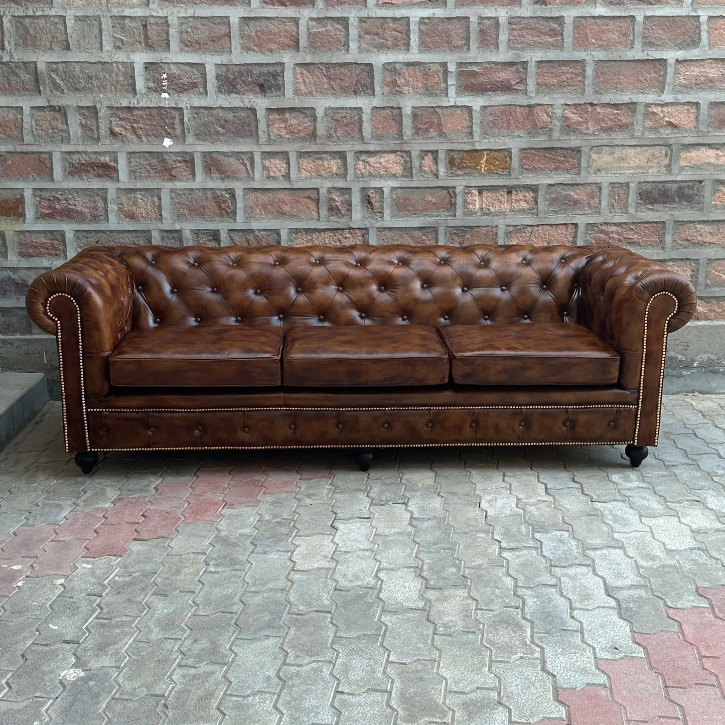Winchester Chesterfield Leather Sofa