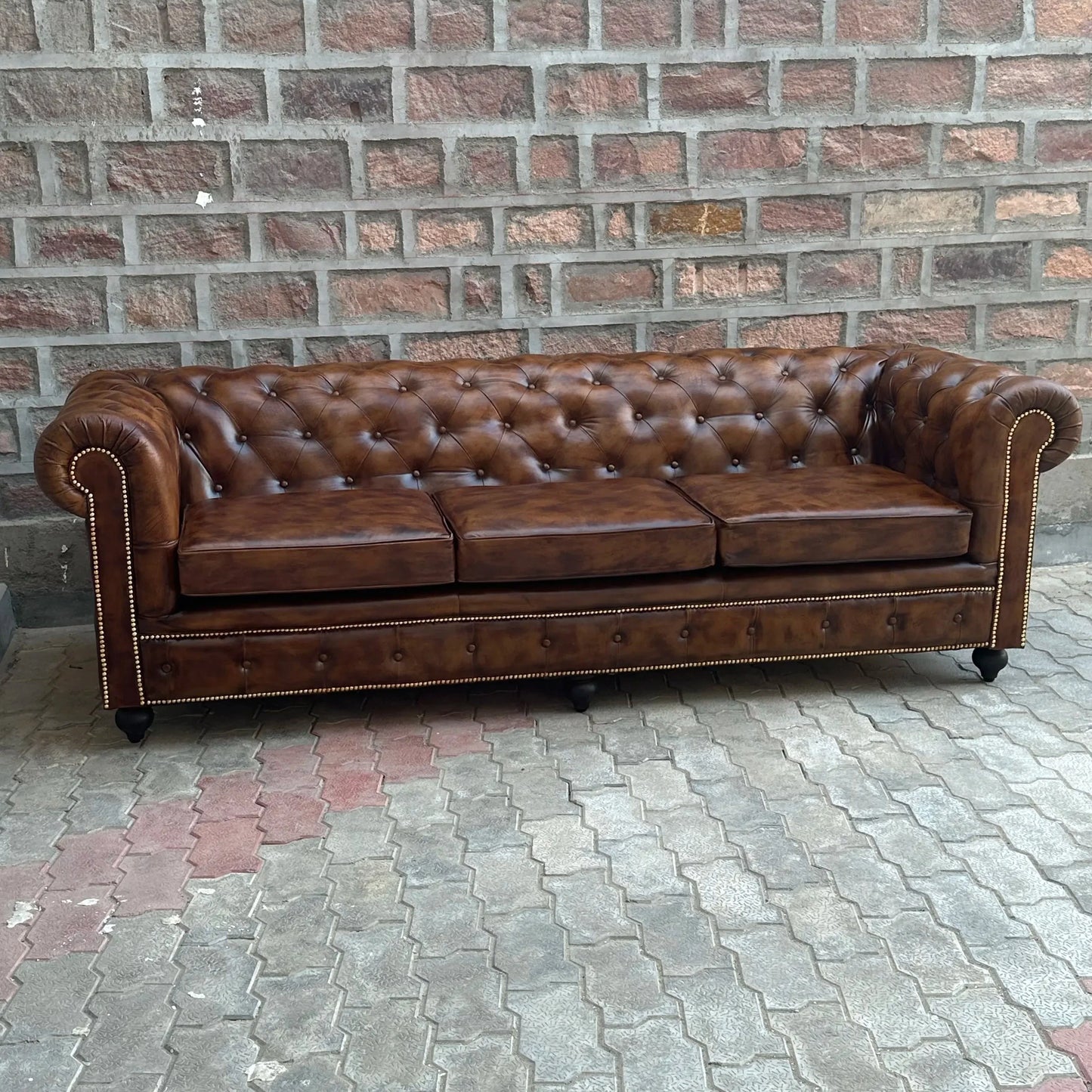 Winchester Chesterfield Leather Sofa