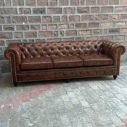 Winchester Chesterfield Leather Sofa