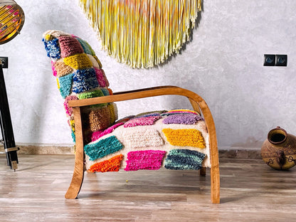 Custom Moroccan Lounge Chair – Handcrafted Luxury Seating