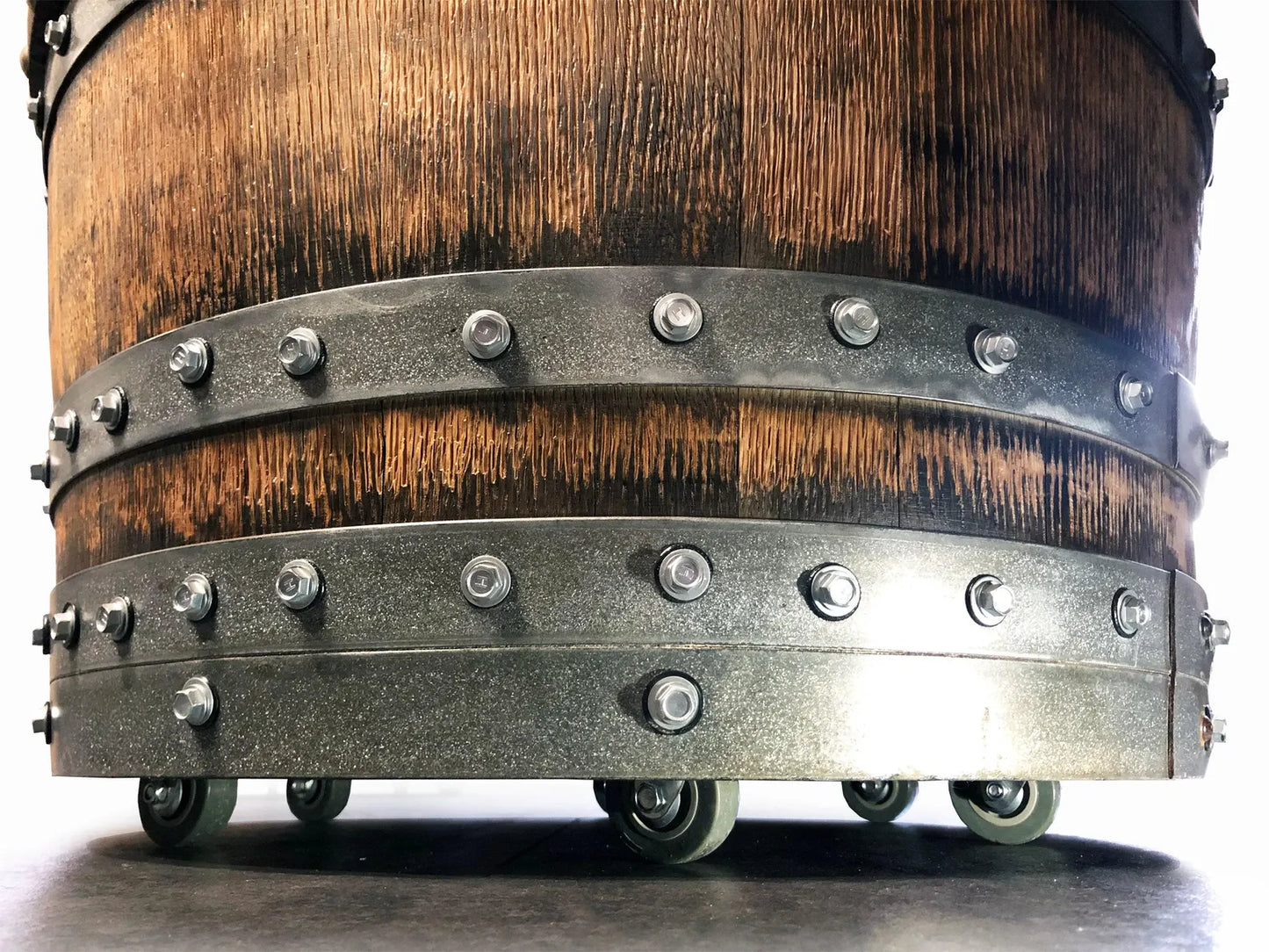 Oak Barrel Captain Chair