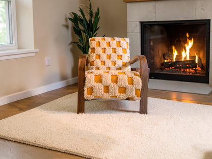 Handmade Moroccan Accent Chair – Luxury Rug Armchair