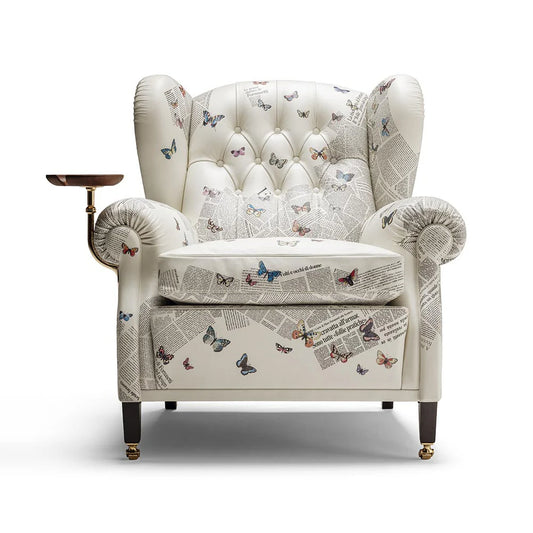 Fornasetti x Poltrona Frau 1919 Ultime Notizie Armchair