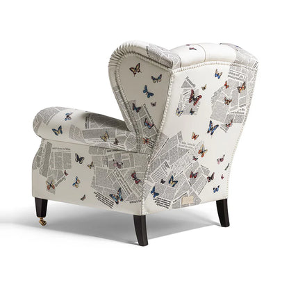 Fornasetti x Poltrona Frau 1919 Ultime Notizie Armchair